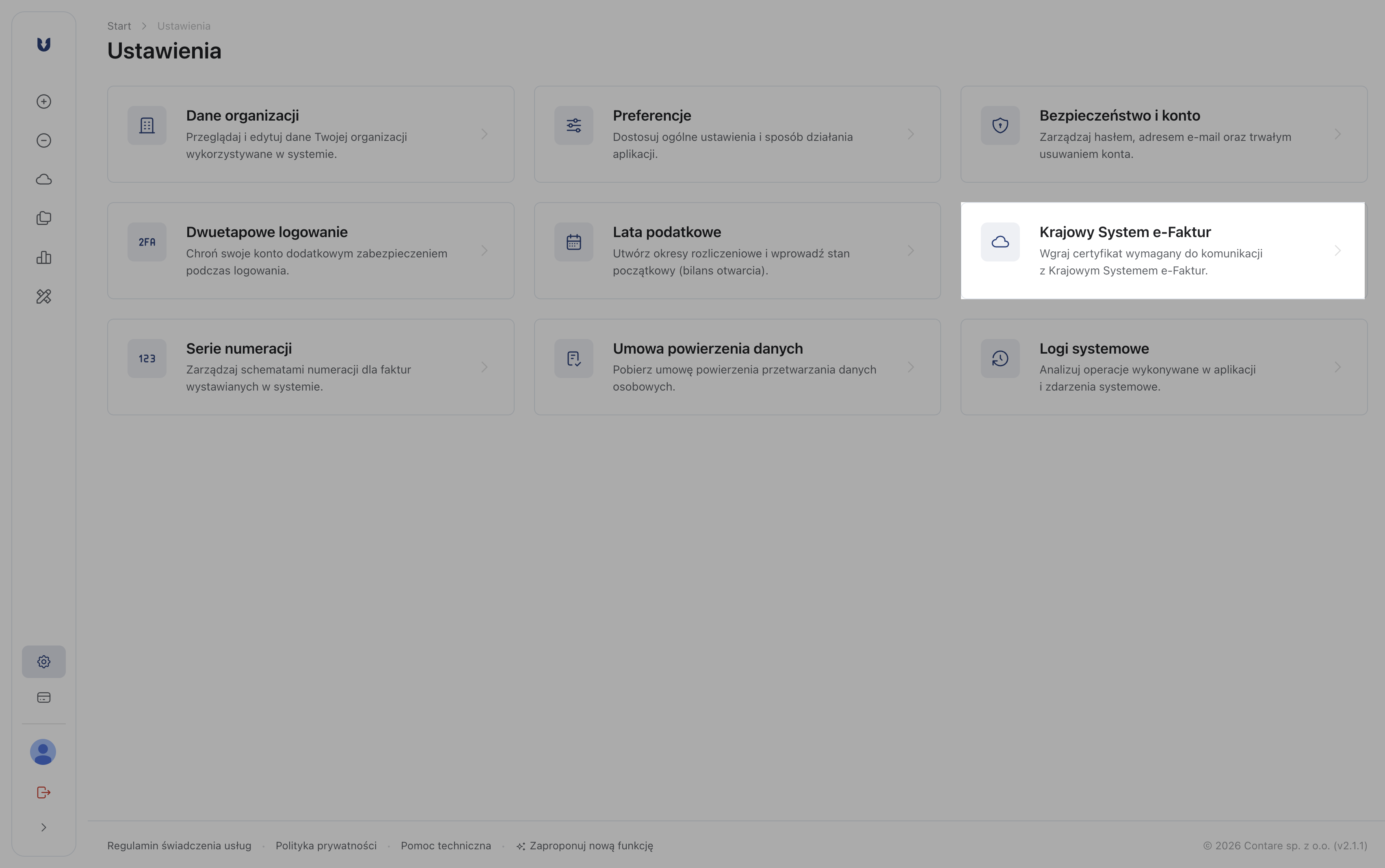 Proces wgrania certyfikatu (1)